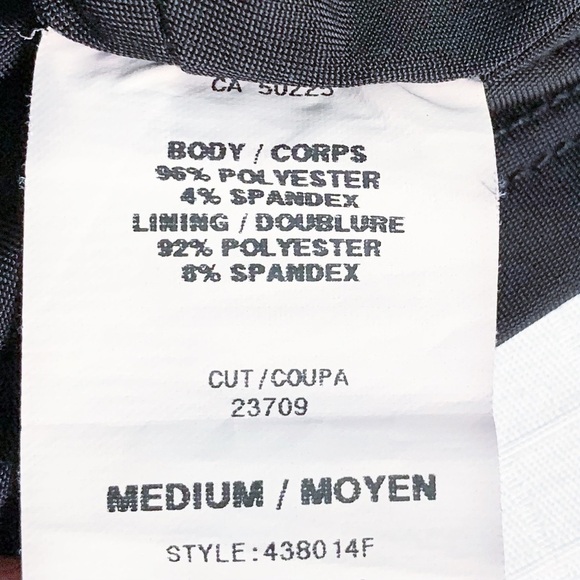 Abs allen schwartz black cropped top size medium - Picture 7 of 7